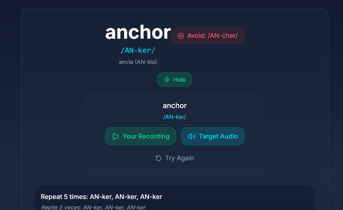 Panel de progreso de Roxana en Vuelo