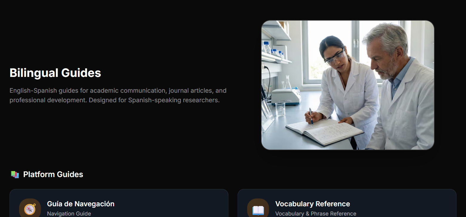 Interfaz de lecciones de Roxana en Vuelo